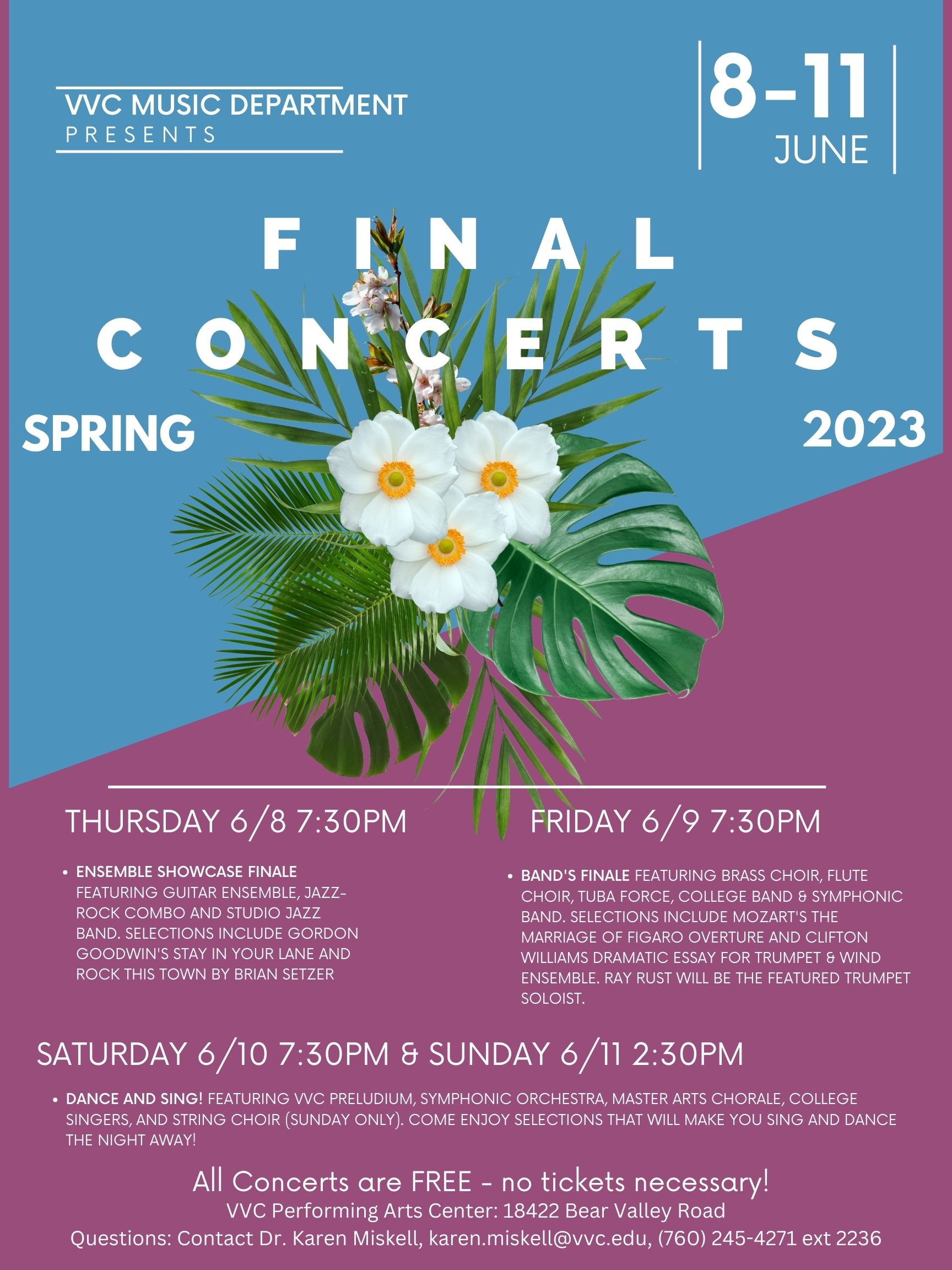 Spring 2023 Bands Concert