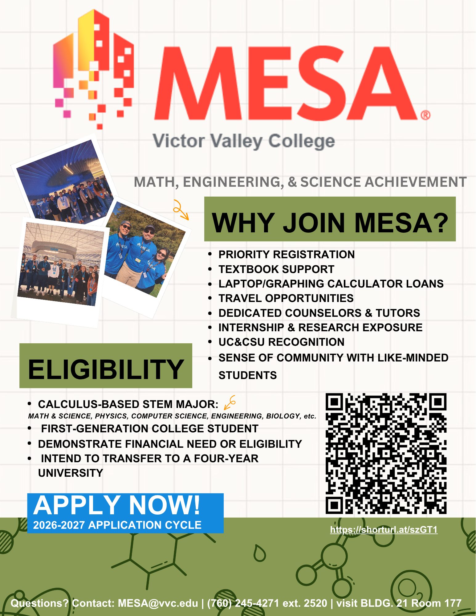 MESA Flyer 2026-2027