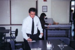 SettingUpTables.jpg Last Dinner on the Titanic - photo 2