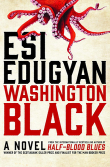 This is a picture of the cover of Washington Black.
