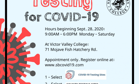 COVID testing location
