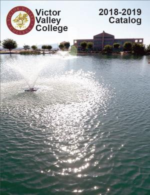 Front of 2018-2019 catalog