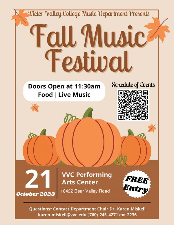 VVC Music Fall Festival