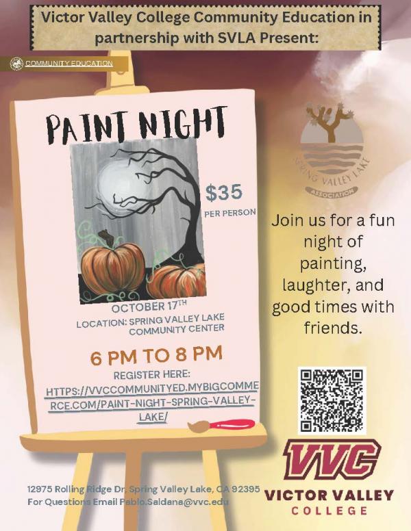 Paint Night SVL
